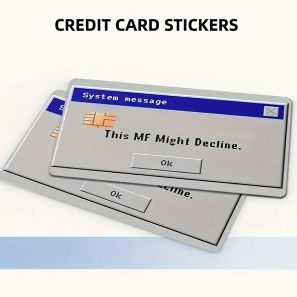 Credit Card Sleeve Sticker - Picture 2 of 4
